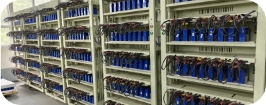 Prueba de funcionamiento del sistema de gestión de baterías