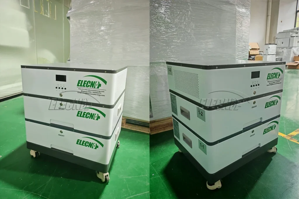 Envío de baterías apiladas Malasia 10kWh