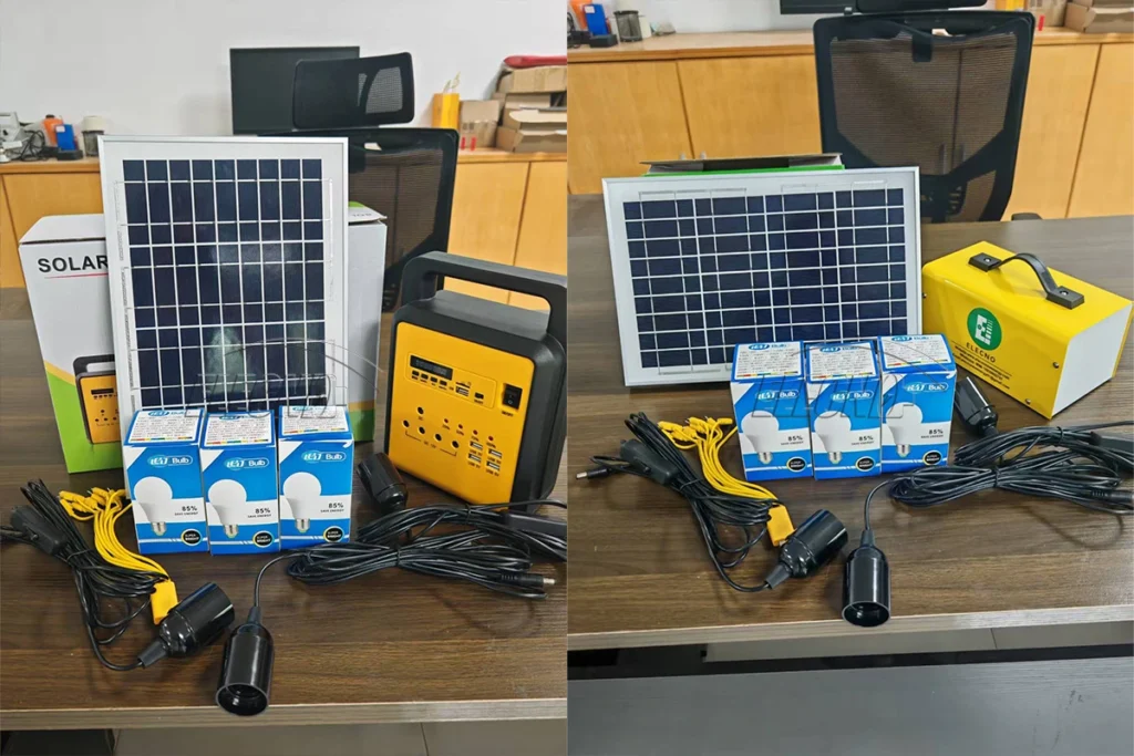 Proyecto de sistema de iluminación solar portátil en Nigeria