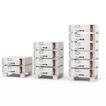 ELECNO 51.2V Módulos de batería de montaje en bastidor en configuraciones apiladas para almacenamiento de energía en el hogar